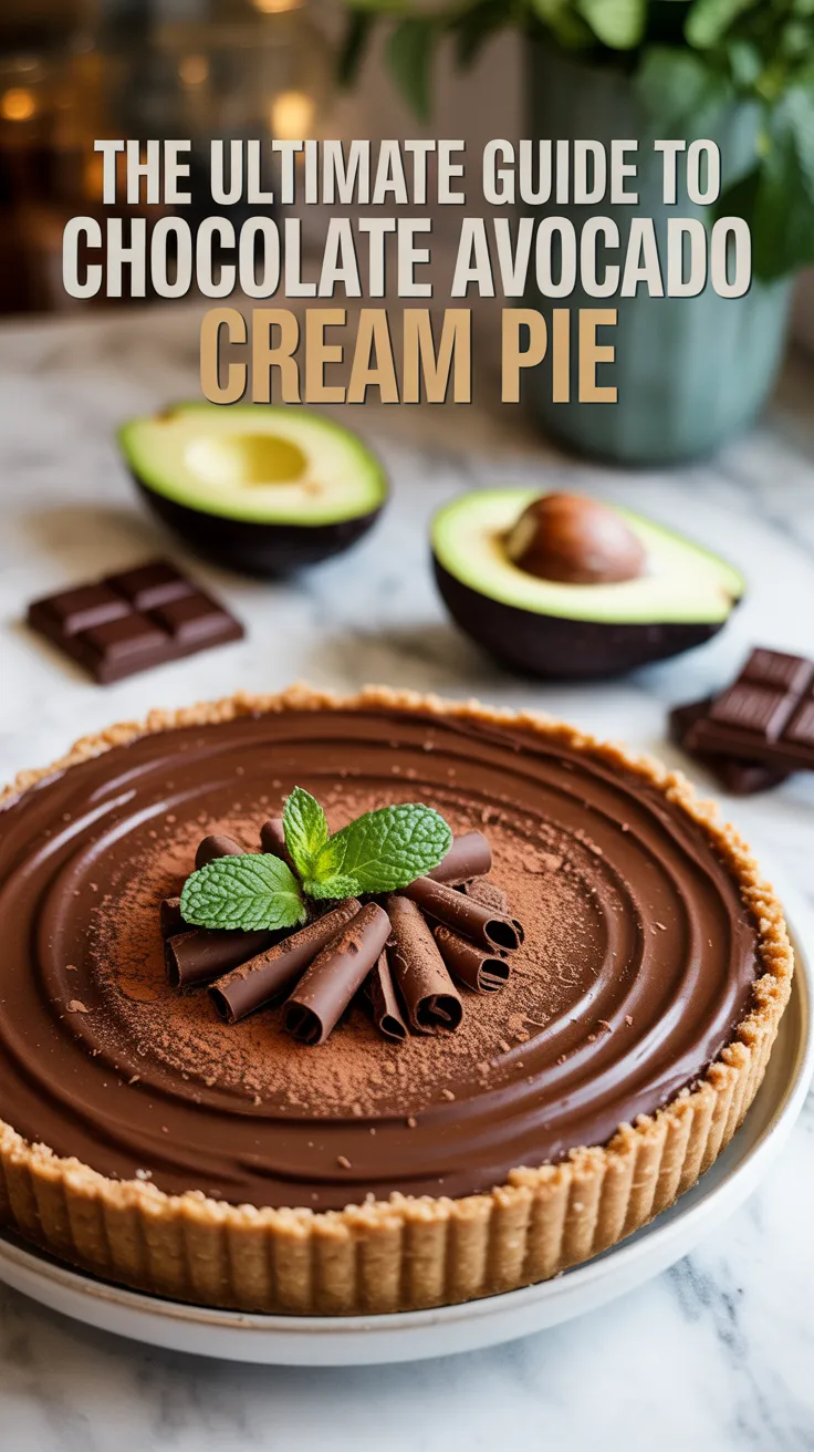 Unlock the secrets to achieving the perfect crust and silky filling that make this pie an instant favorite. From preparation to presentation, this guide ensures your Chocolate Avocado Cream Pie turns out beautifully every time.