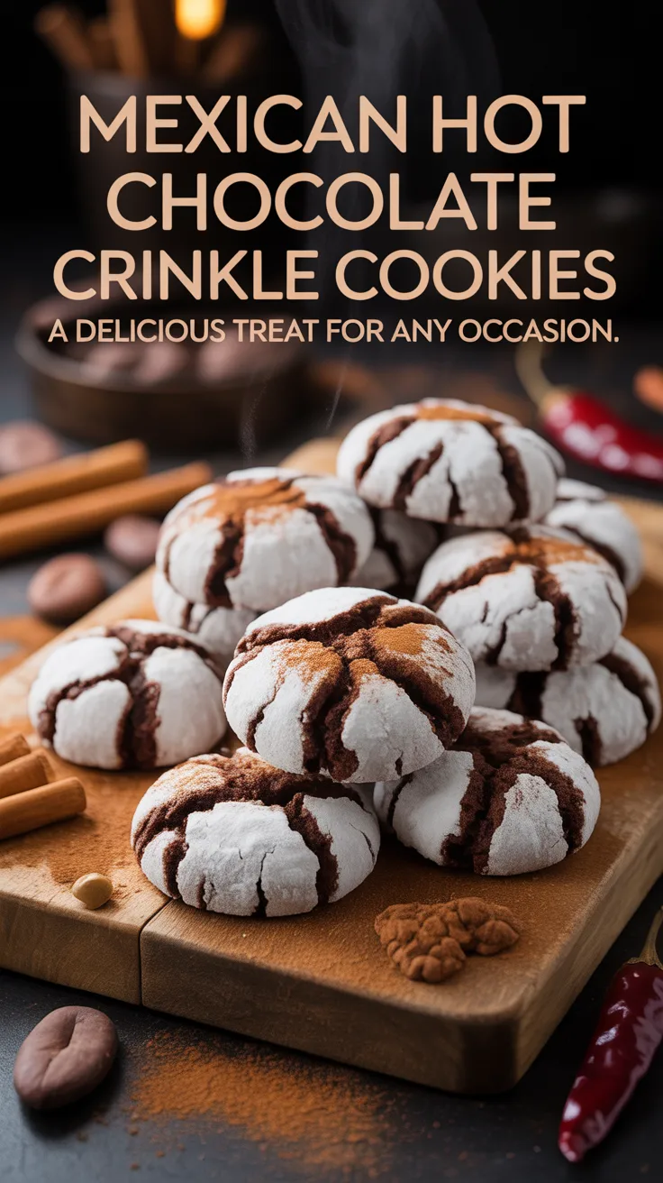 Imagine indulging in a soft, fudgy cookie that features a hint of cinnamon, vanilla, and a touch of cayenne, elevating the chocolate experience to new heights. Each bite delivers a perfect balance of sweet and spicy, creating a unique flavor profile that keeps you coming back for more.