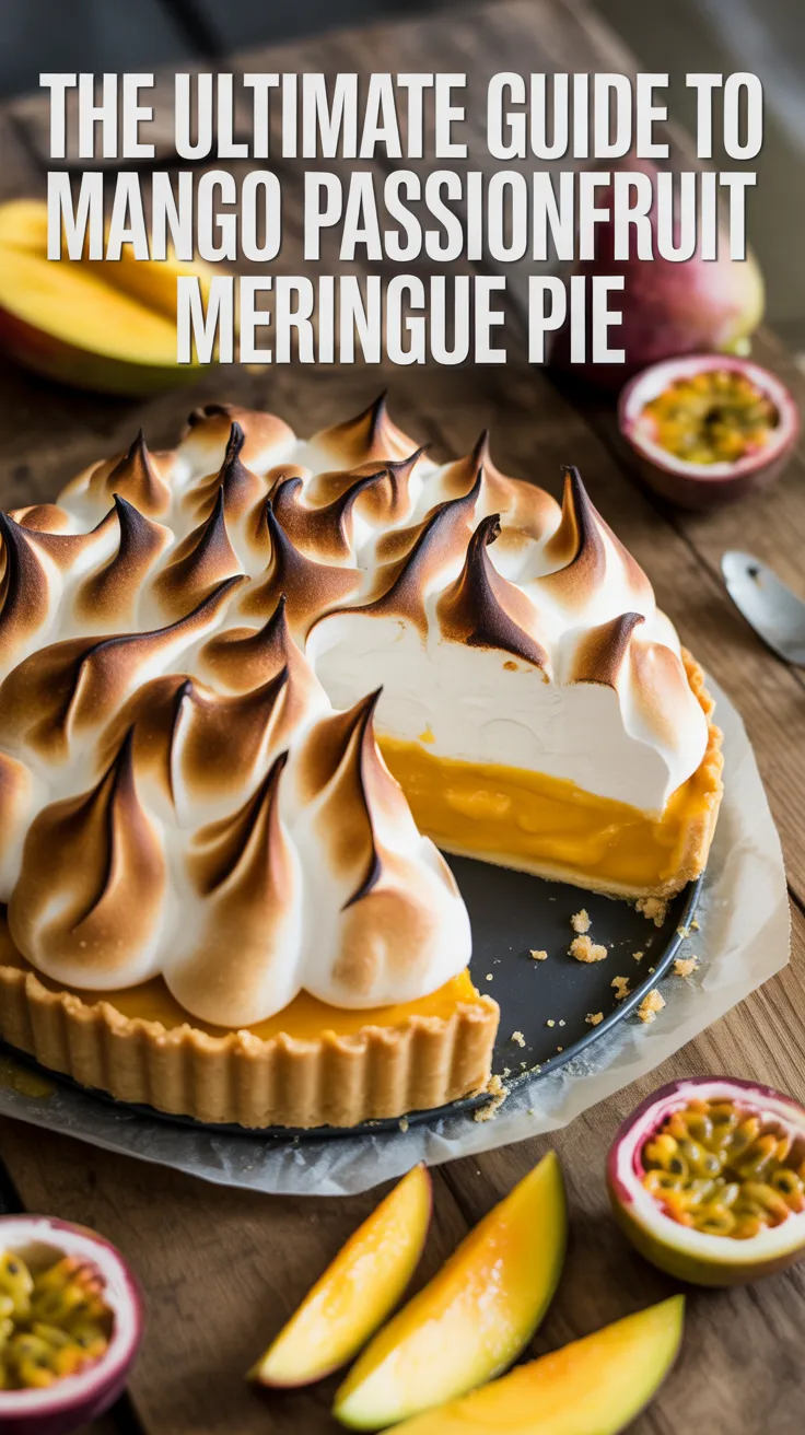 Perfect for summer parties or a special celebration, this Mango Passionfruit Meringue Pie is an unforgettable twist on a classic favorite. Discover the secrets to mastering this exotic dessert and bring a taste of paradise to your kitchen.