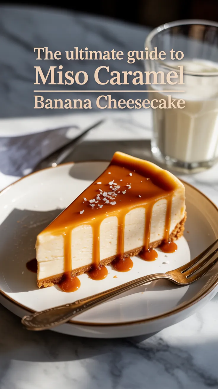 Whether you're looking to impress at a gathering or simply want to treat yourself, this miso caramel banana cheesecake is destined to become a favorite. Explore the recipe and embark on a delicious culinary adventure that will elevate your dessert game to new heights.