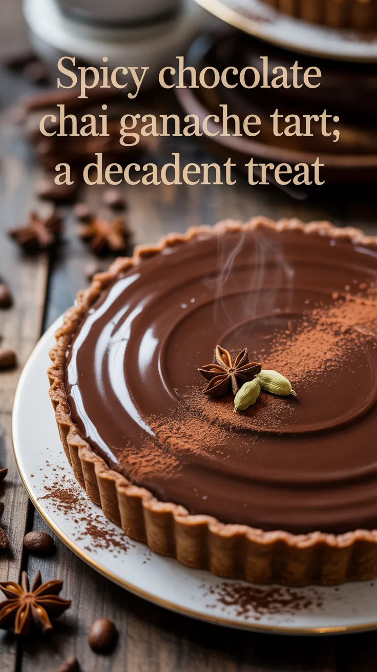 Perfect for intimate gatherings or indulgent evenings, this tart elevates the notion of dessert, transforming it into an elegant centerpiece that captivates guests and delights chocolate lovers alike.