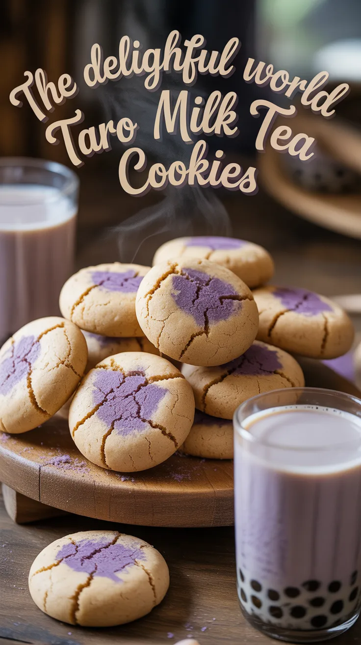 Perfect for sharing at gatherings or enjoying as a delightful afternoon snack, these cookies will capture the hearts of family and friends. Their stunning lavender hue and inviting aroma make them a visual treat that’s sure to spark conversations.