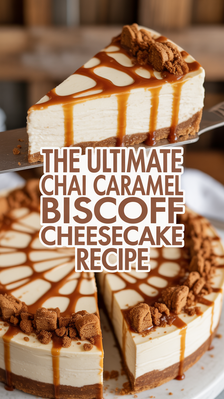 Experience the magic of chai spices as they infuse every bite with warmth and depth, beautifully complemented by a creamy cheesecake filling. Each layer promises a taste explosion, making this cheesecake not just a dessert, but a culinary journey.