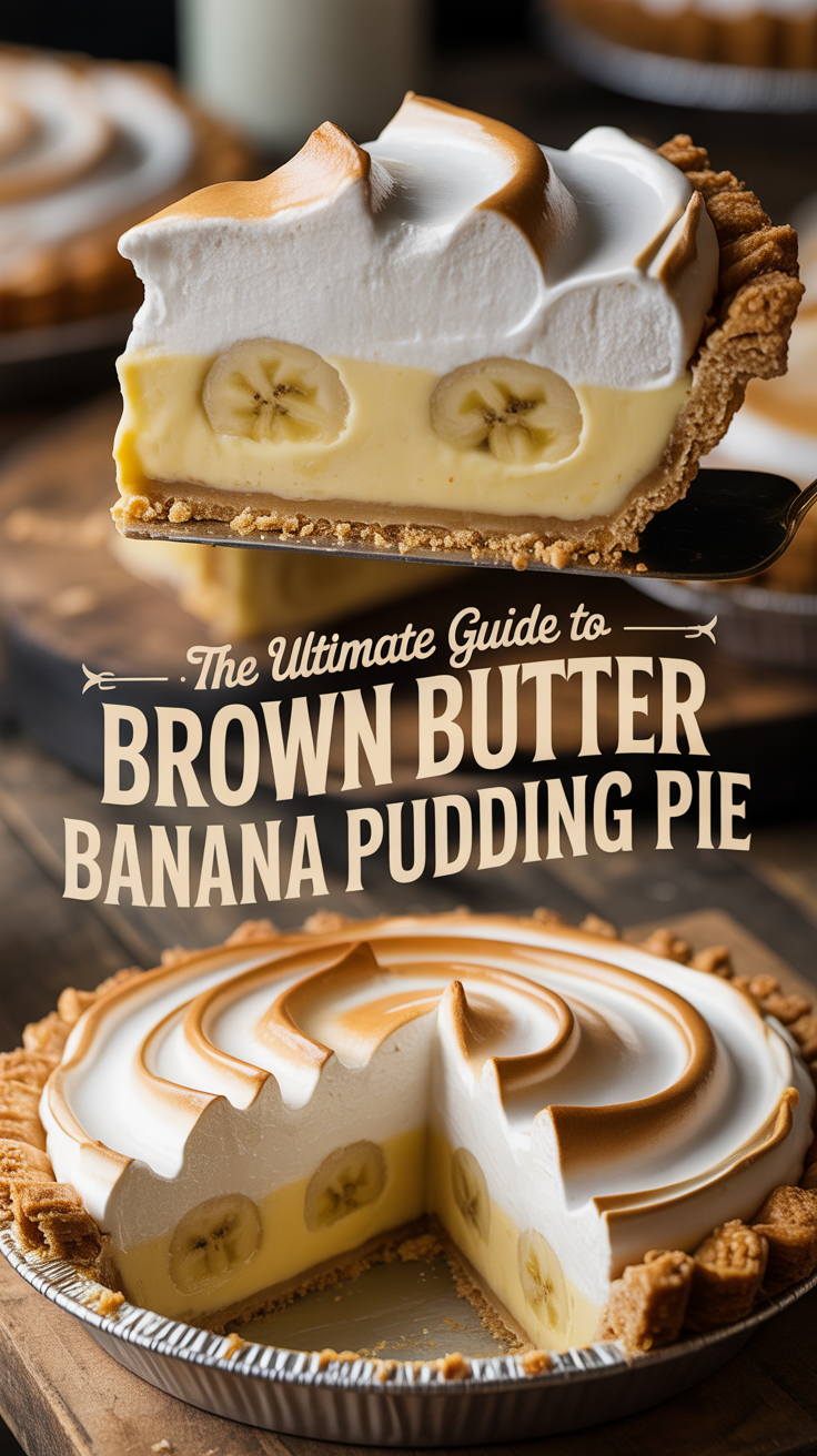 Uncover the magic of The Ultimate Guide to Brown Butter Banana Pudding Pie, where nostalgia meets elevated flavors. This recipe transforms a classic favorite into an indulgent masterpiece with the deep, nutty richness of brown butter, ensuring every bite is a delightful experience. Perfect for both casual gatherings and festive celebrations, this pie promises to be a crowd-pleaser.