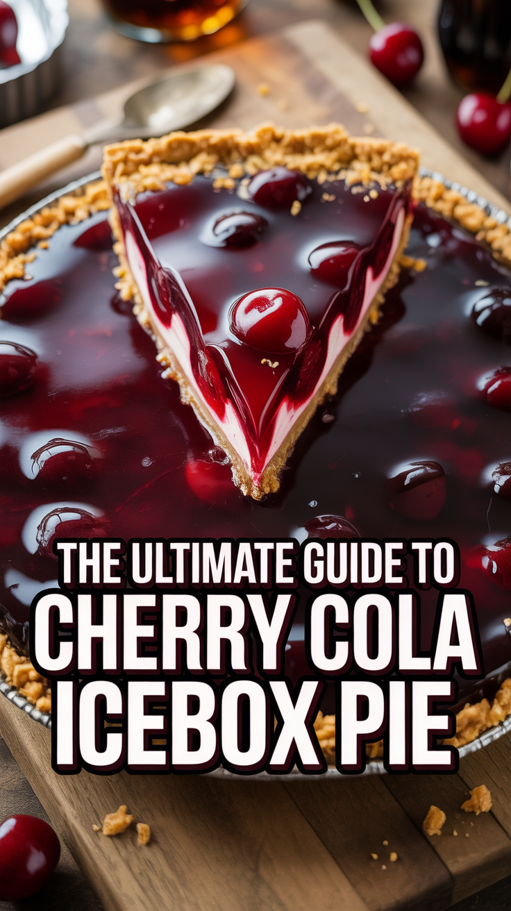 Discover the whimsical flavors of The Ultimate Guide to Cherry Cola Icebox Pie, where the classic taste of cherry cola transforms into a delightful dessert. Imagine a chilled pie filled with a creamy, fizzy filling that captures the essence of your favorite childhood soda, all nestled in a crunchy graham cracker crust for the perfect texture.