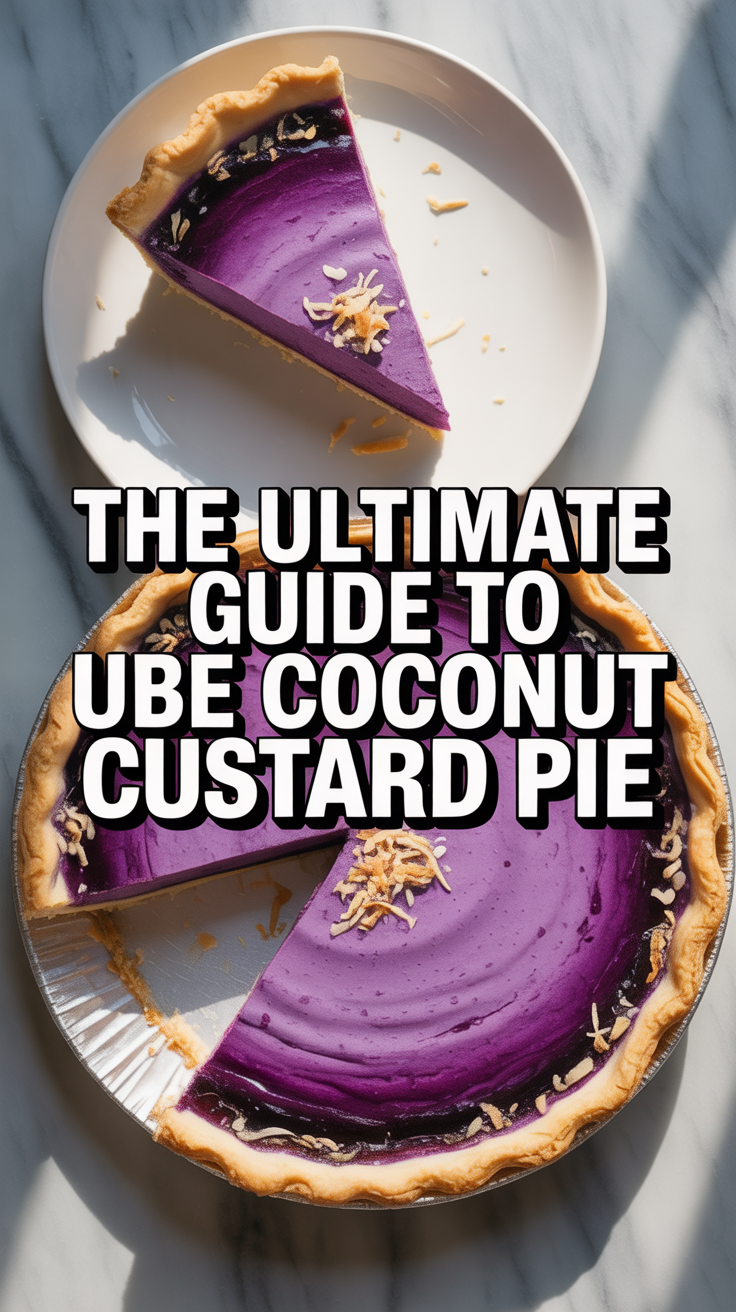 Embark on a culinary adventure with The Ultimate Guide to Ube Coconut Custard Pie, where vibrant purple ube meets creamy coconut for a stunning dessert experience. This pie is not just visually striking; its unique flavor combination offers a delightful twist on traditional custard that will leave everyone craving more.
