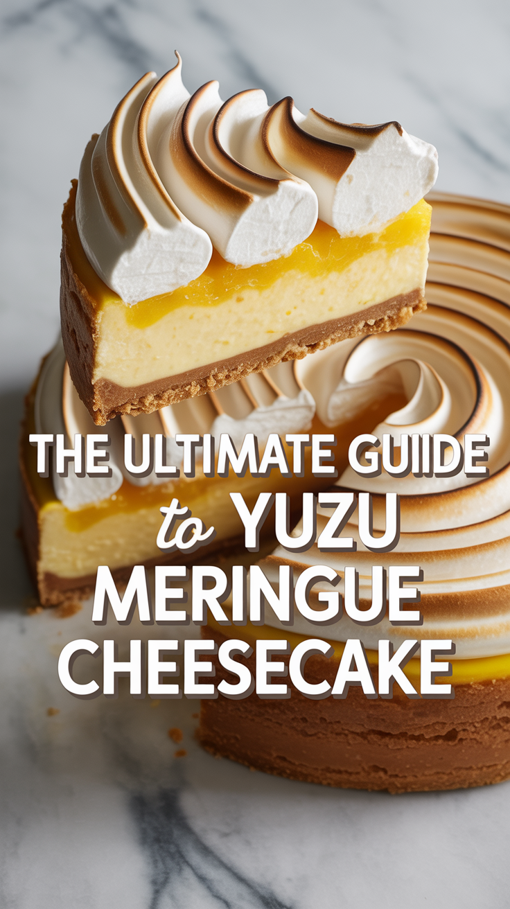 Explore a refreshing twist on traditional cheesecake with the Ultimate Guide to Yuzu Meringue Cheesecake. This vibrant dessert showcases the unique citrusy notes of yuzu, creating a bright and zesty flavor profile that will transport your taste buds to new heights.