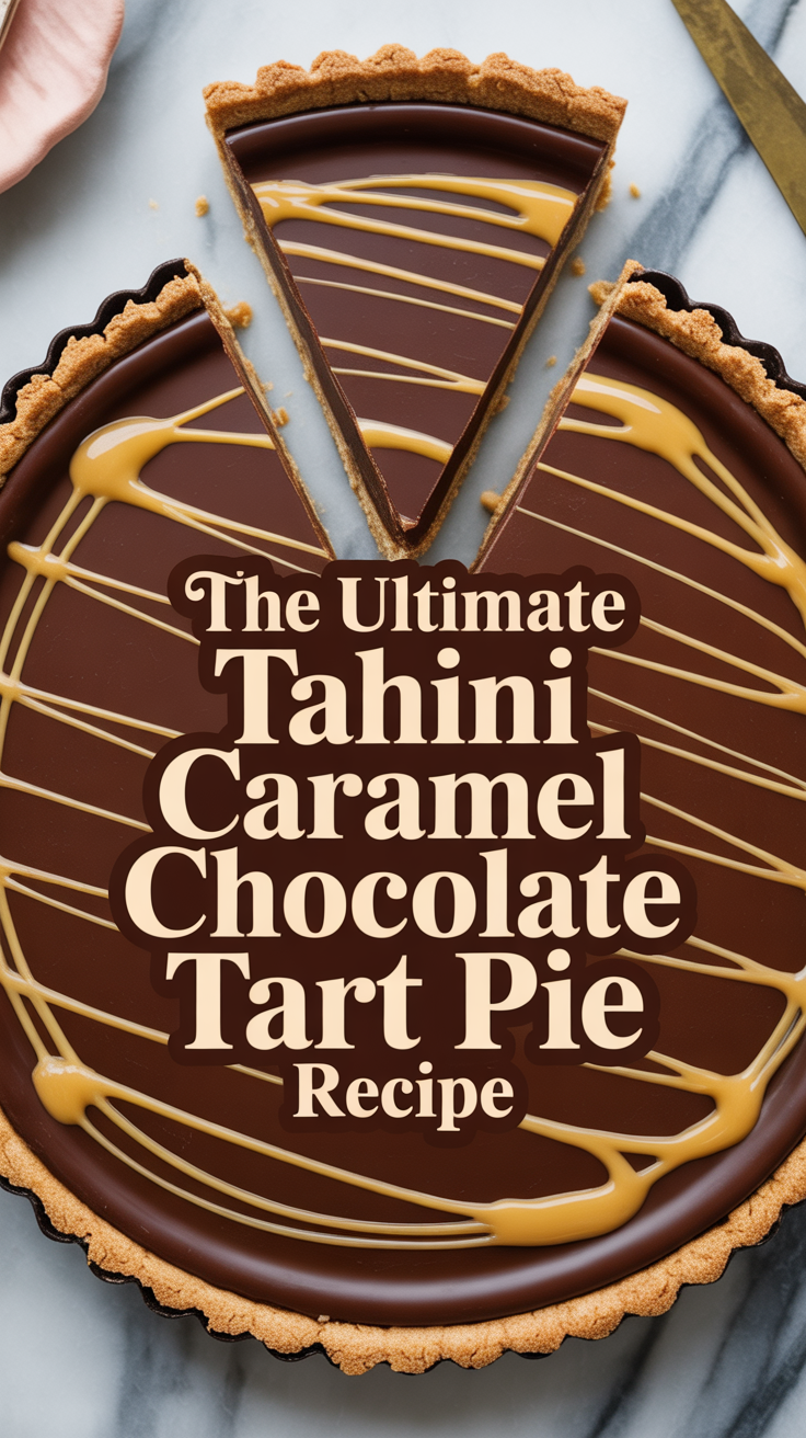 Dive into a world of flavor with The Ultimate Tahini Caramel Chocolate Tart Pie, where indulgence meets sophistication. This exquisite dessert combines the creamy richness of tahini with decadent chocolate and a layer of sumptuous caramel, creating a treat that’s both unique and unforgettable.