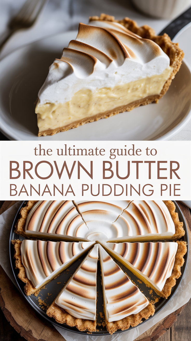 Explore the step-by-step process that makes creating this pie a breeze, even for novice bakers. From mastering the art of browning butter to achieving the perfect creamy pudding texture, each section is designed to build your confidence in the kitchen. You'll find helpful tips to avoid common pitfalls and ensure your pie turns out spectacular every time.