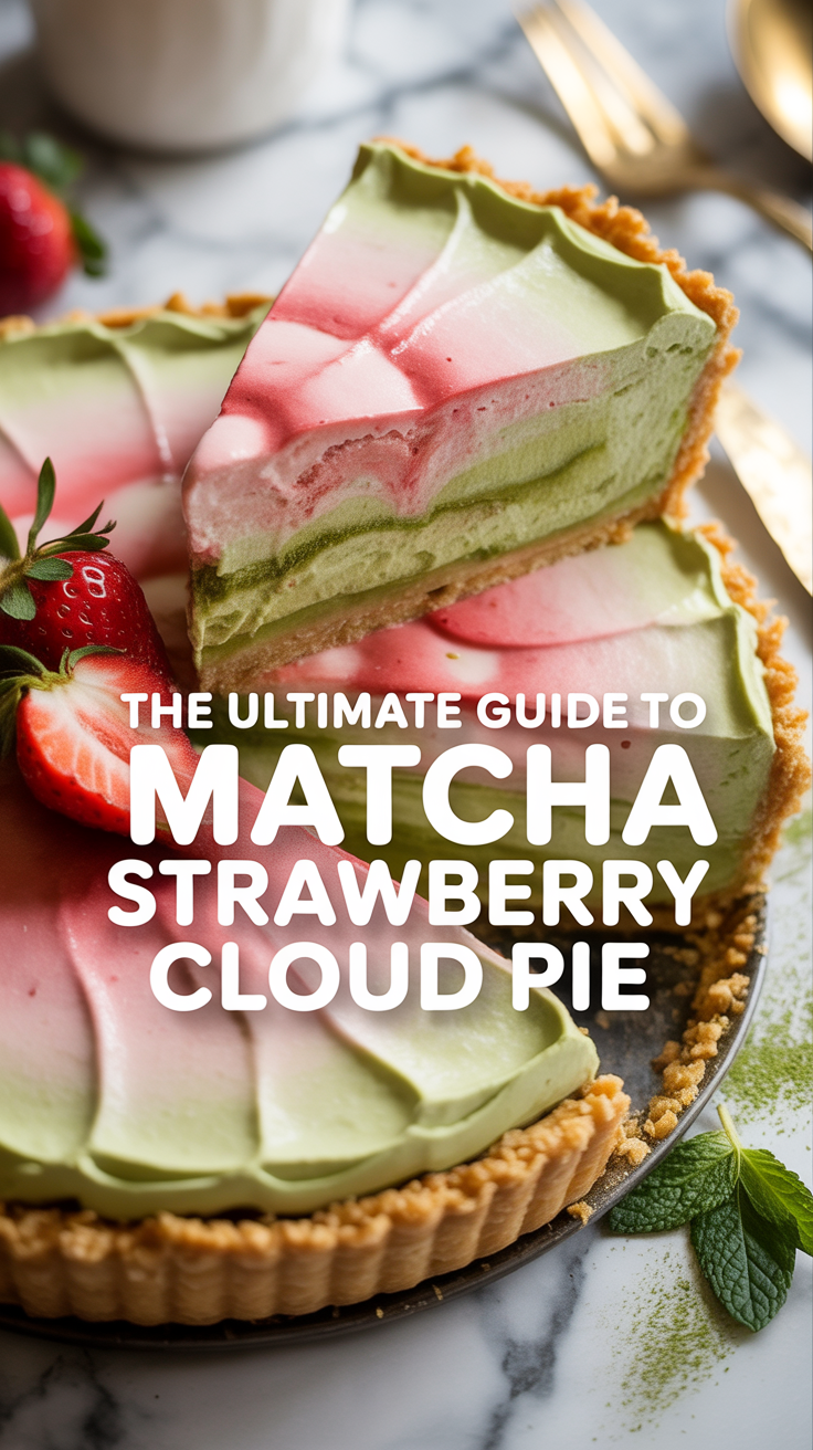Dive into the whimsical world of The Ultimate Guide to Matcha Strawberry Cloud Pie. This enchanting dessert combines the rich, earthy essence of matcha with the vibrant sweetness of strawberries, creating a stunning visual and flavor masterpiece. Perfect for impressing guests or treating yourself, this recipe takes dessert to a whole new level.