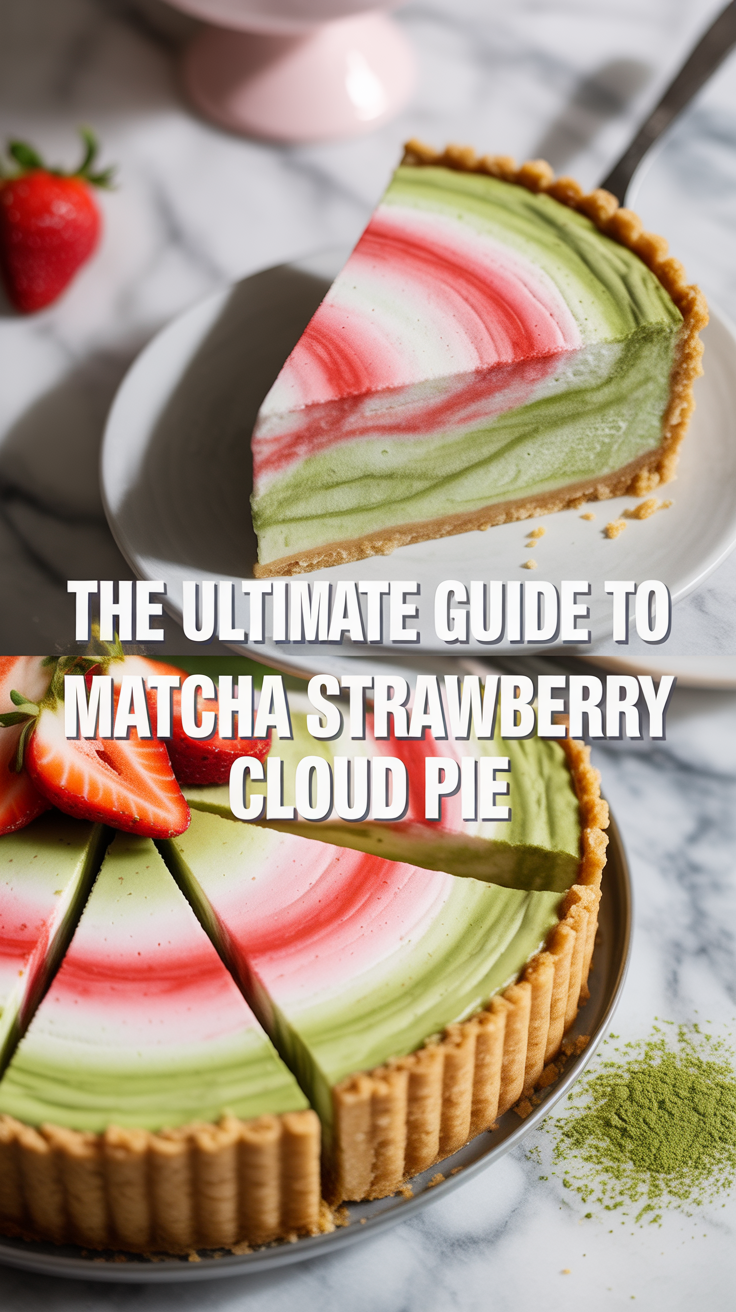 Discover how to achieve the perfect light and airy texture that makes each bite feel like a fluffy cloud. With layers of fluffy whipped cream and fresh strawberries nestled atop a matcha-infused base, this pie is not just a treat for the taste buds but also a feast for the eyes.
