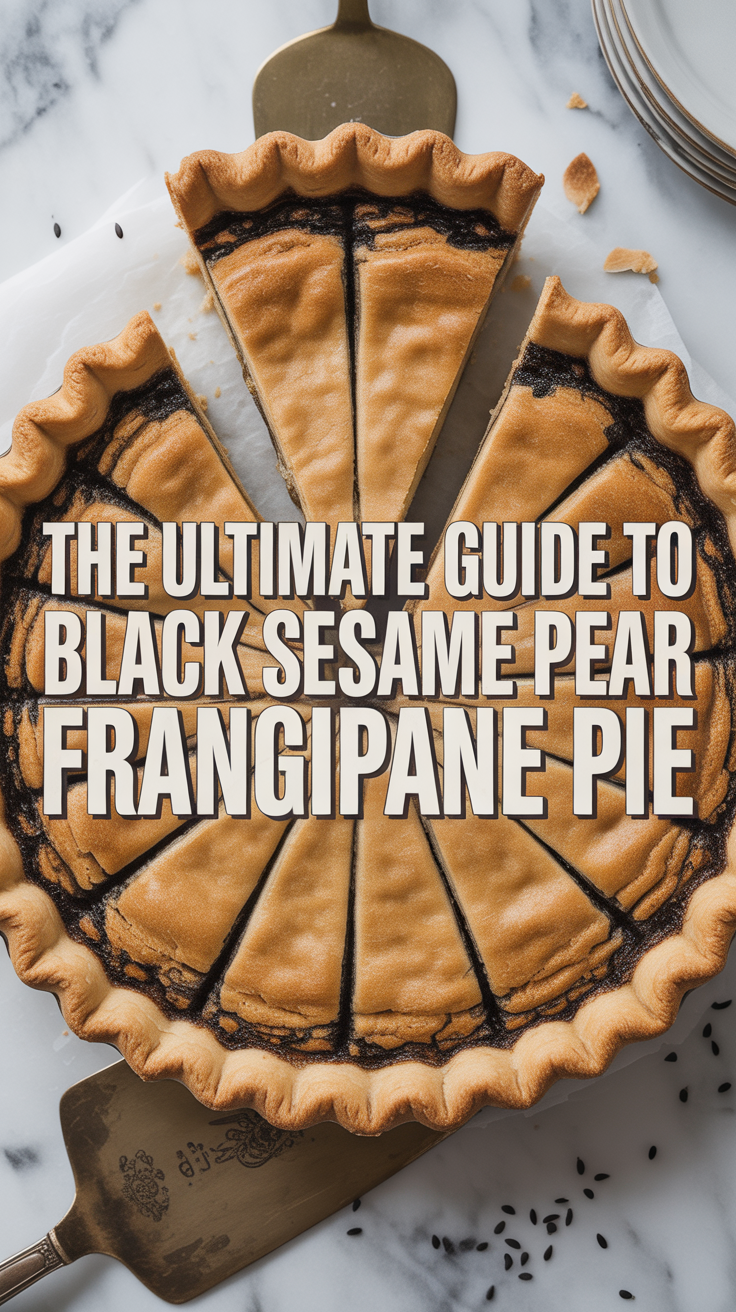 Get ready to bring warmth and joy into your kitchen with a dessert that beautifully blends tradition and innovation. Once you dive into this ultimate guide, you’ll be inspired to make Black Sesame Pear Frangipane Pie a staple for every occasion, creating new memories with each bake.